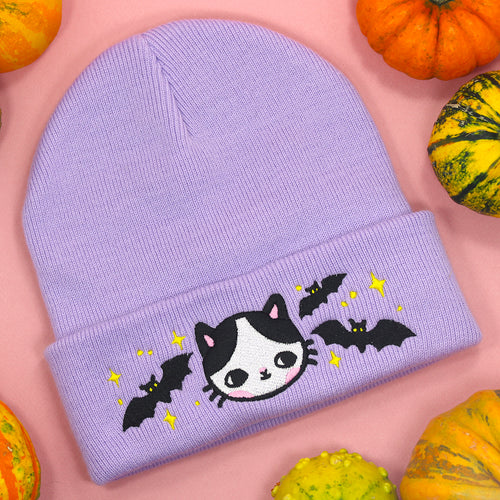 B-Grade Bat Cat Beanies - SECONDS SALE